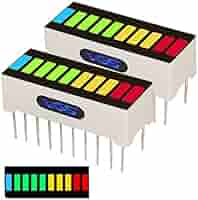 Kit Display A Barre LED 10 Segmenti | 8 Pezzi Con Driver LM3914N-1 - Foto 5
