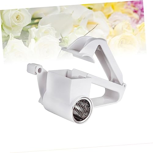 Rallador Giratorio Multifuncional de Plástico Blanco miniatura 2