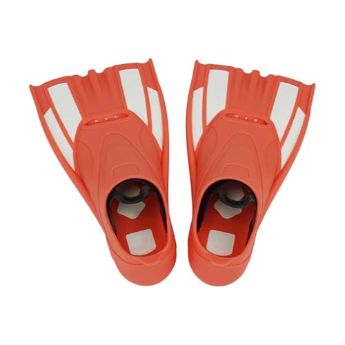 Snorvixre Aletas de buceo flexibles para hombre, mujer, niños, esnórquel, surf, playa, aletas de agua, zapatos de buceo profesionales, entrenamiento de natación