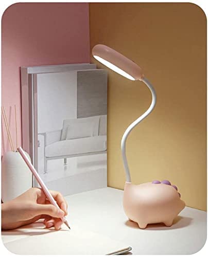 Lampe de bureau Dolity LED rechargeable et flexible pour table de chevet et maison