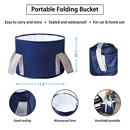 Jerbor Car Wash Cleaning Kit,Car Washing Brush With Handle Brush Mop, Wash Mitt For Interior And Exterior Detailing Clean Set #TOP5