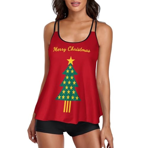 Trajes de baño de árbol de Navidad para vivir unas vacaciones inolvidables en familia