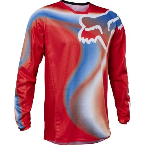 Fox Racing Camiseta técnica 180 Toxsyk, Rojo, M