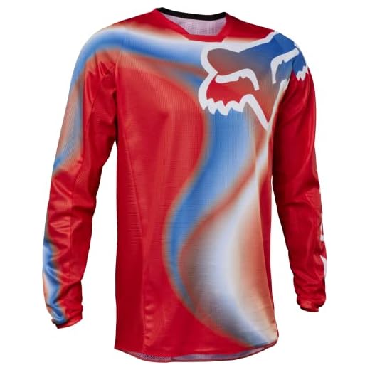 Fox Racing Camiseta técnica 180 Toxsyk, Rojo, M