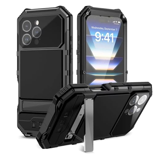 Coque antichoc iPhone 16 Pro Max robuste avec protection écran et support