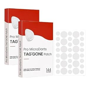 TAG'GONE Pro MicroDarts Akne-Pflaster, 2 Set