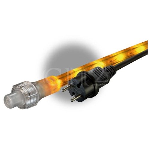 Preisvergleich Produktbild LED Lichtschlauch Set 6,6m gelb