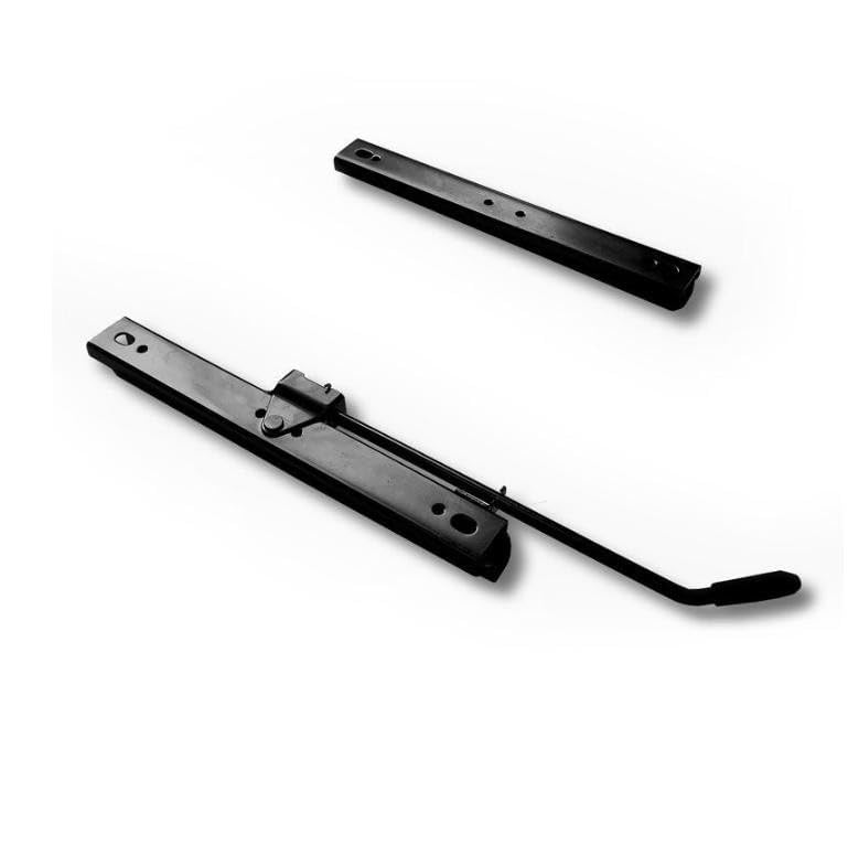 AUTO-STYLE Set universal seat slides for 1 sport seat with side adjustment, grau
