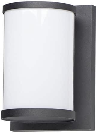 Maxim Lighting 52126WTBK Barrel-18W 1 LED Outdoor Wall Mount-6.75 Inches Wide by 9.75 inches high
