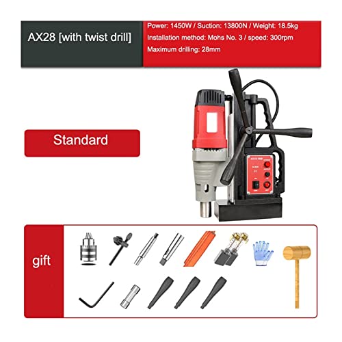 AX23RE/AX28RE Elektrische Magnetische Boormachine Vloerboor Krachtige Magnetische Boor Draagbare Industriële Grade… - Afbeelding 3