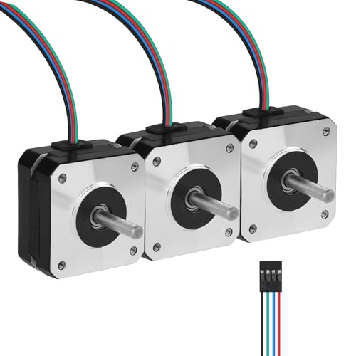 Nema 17 lot de 3 moteurs d'impression 3D pour réparer et améliorer votre machine DIY