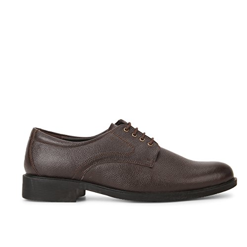 Image of Red Chief Genuine Leather Formal Derby Shoes for Men | Elegant & Comfortable Office Wear | RC3501