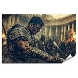 islandburner XXL Bild Poster Gladiator in antiker 