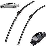 Autowischer Frontwischerblätter für Mercedes Benz CL 550 4MATIC 600 63 65 AMG W216 C216 Windschutzscheibe Windschutzscheibe Fenster 27