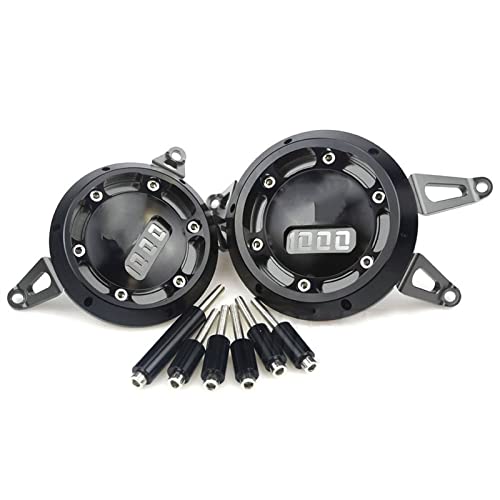 Protection stator Z1000 en aluminium CNC de haute précision couleur titane