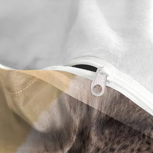 Parure de Lit Guépard Housse de Couette 3D Confortable Microfibre - 8