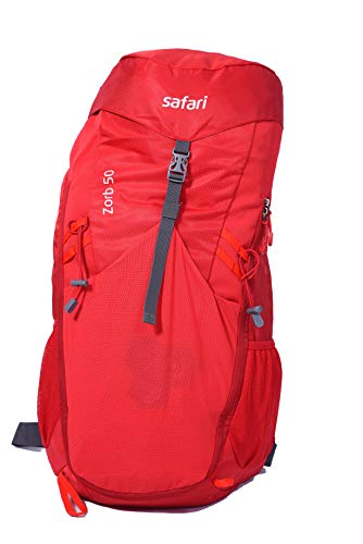 Image of Safari 50 Ltrs Red Casual /Travel Large Rucksack (ZORB50L24RBRED)