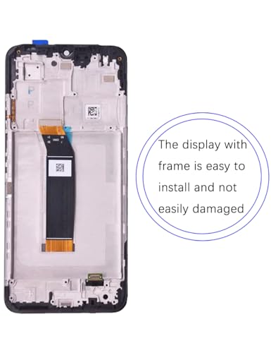 Écran LCD pour Redmi 10 5G et Redmi Note 11e noir avec châssis - 4