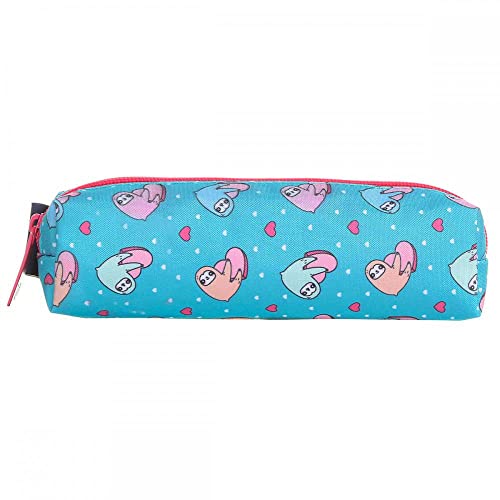 Estojo 1 Divisoria Capricho Preguiça Azul Dmw