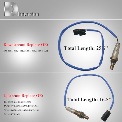 Sensor de Oxígeno para Acura MDX 2007-2009 3.7L miniatura 3