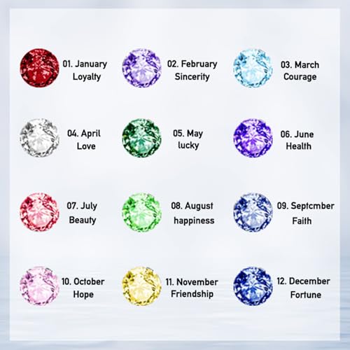 Mieoyue S925 Silver Bracelet for Women Adjustable Slider Crystal Tennis Bracelet Birthstone Jewellery Birthday Gifts (March) - Image 4