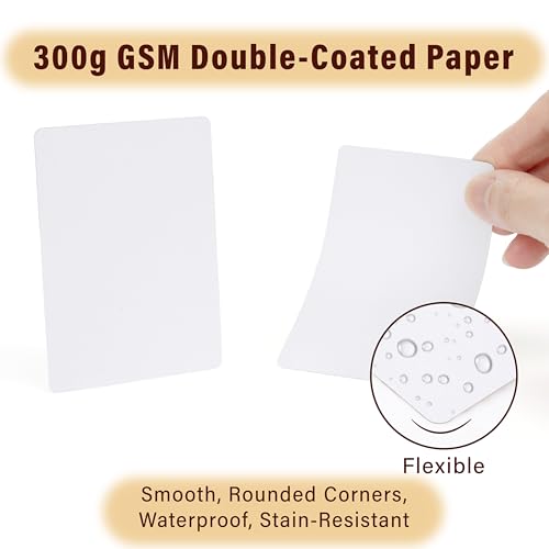 56 cartas en blanco para jugar, 1 paquete de 56 miniatura 3