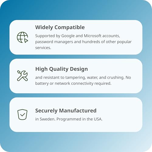 Yubico NFC Security Key - USB-C, 2FA Certified, Black - Image 4