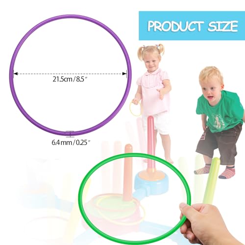OOTSR Plastic Toss Rings Toys - Image 2