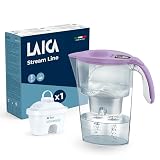 LAICA Stream Line Caraffa Filtrante Acqua - 2,3L, Timer Digitale, Lilla...