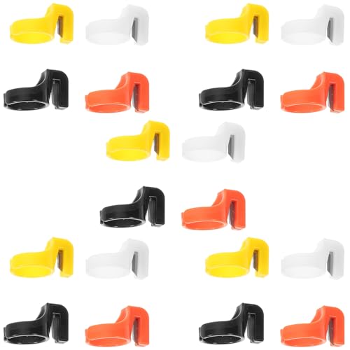 COHEALI 20 pièces Coupe-fil Anneau de Doigt pour Couture Outil de Découpe Fil et Portable pour Broderie Tricot et Artisanat