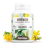 Hierba de San Juan - Hipérico Orgánico - 250 mg - 200 cápsulas vegetales - Planète au Naturel