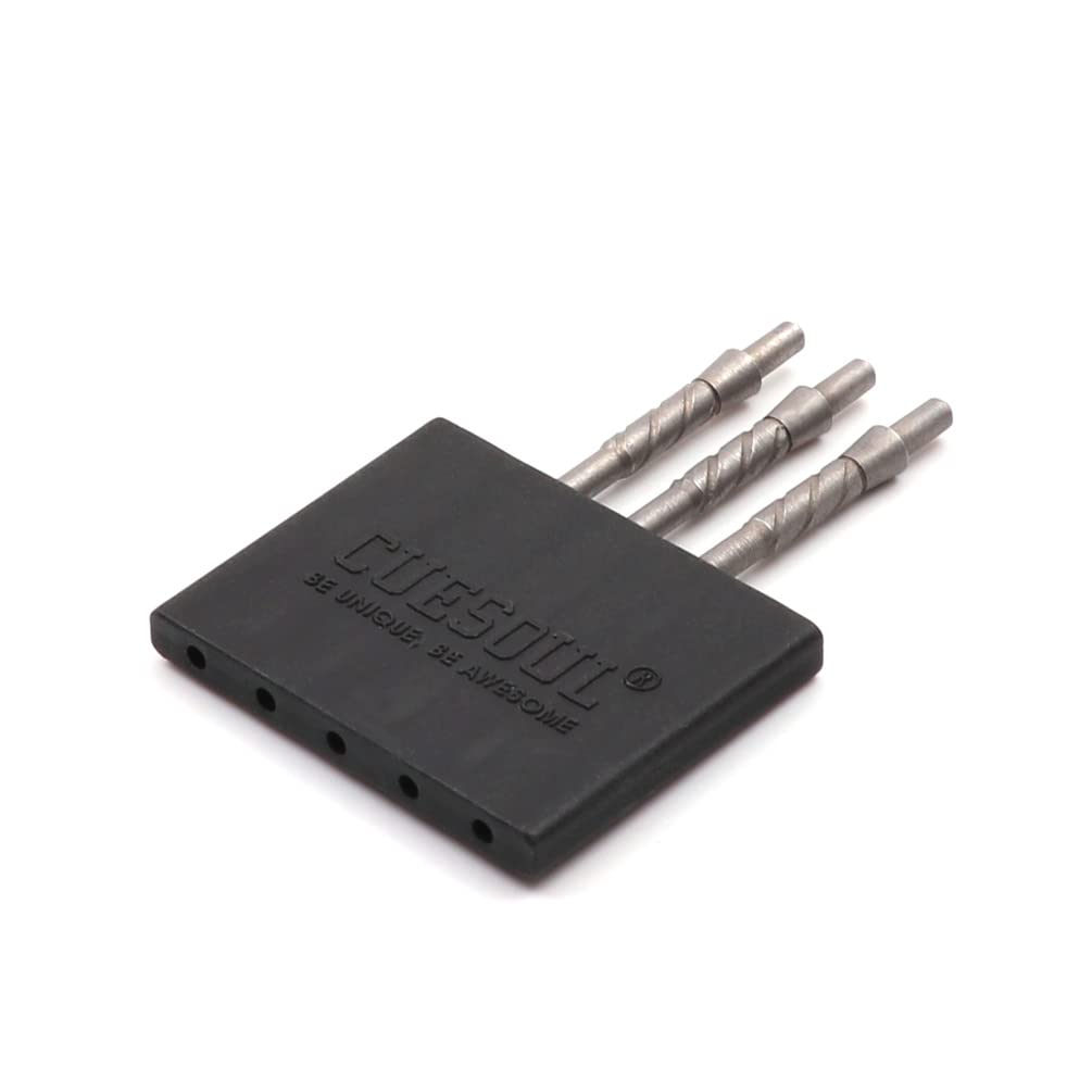 CUESOUL TOUCH POINT II Replacement Dart Steel Points Tips,Collar Design