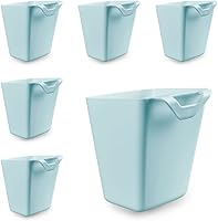 Vista 11 de Paquete de 6 portavasos colgantes, organizadores de pared, accesorios de carrito rodante, soportes colgantes para bolígrafos, contenedores