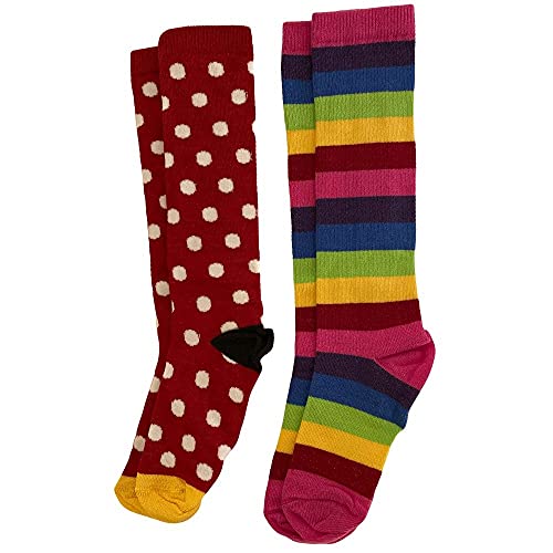 Kit Galocha + 2 Pares de Meia Infantil Jokenpô Feminina Vermelha Cor:Vermelho;Tamanho Calçados:32/33