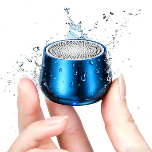 Image of PEFUPEW Portable Mini Bluetooth Speaker, Small Wireless Speaker Bluetooth 5.3 with Stereo Sound, Deep Bass, TWS Pairing, IP7 Waterproof, 8 Hours of Playtime, for Home /Outdoor /Party /Travel /Gift Ideas