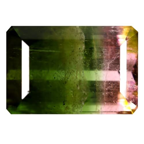 Tourmaline pastèque brésilienne non traitée 5 ct, pierre de haute joaillerie