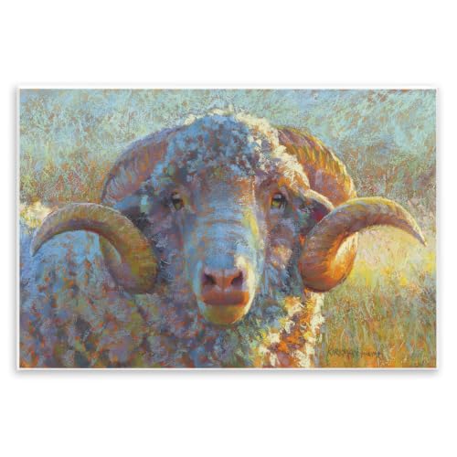 Stupell Industries 'Country Sheep Modern Portrait'| Wall Plaque Art