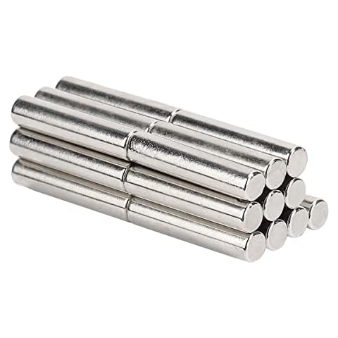 Spencer 20 PCS N45 Neodymium Cylinder Magnets Cover