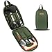 E EASTSTORM Pacchetto Utensili Set da Cucina da Campeggio,Campeggio Accessori Utili Adatto per Pentole Stoviglie Campeggio,Leggero,Impermeabile e Facile da Riporre,Adatto per l'escursionismo