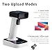 ScanAvenger Wireless Portable 1D&2D with Stand Bluetooth Barcode Scanner: Hand Scanner 3-in-1, Cordless, Rechargeable Scan Gun for Inventory - USB Bar Code/QR Reader (1D&2D Upgraded Next Gen Stand)