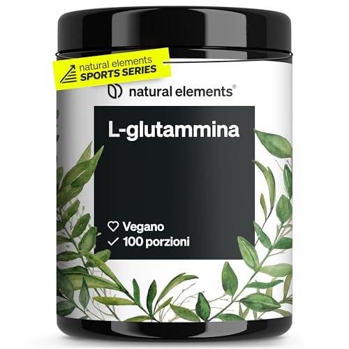 L-Glutammina in polvere – 500 g – L-Glutammina pura –