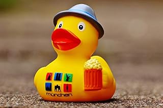 Home Comforts Toys Munich Rubber Duck Bath Duck Beer Duck-20 Inch By 30 Inch Laminated Poster With Bright Colors And Vivid Imagery-Fits Perfectly In Many Attractive Frames