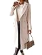 Damen Mantel Idealsanxun Trenchcoat für Herbstmode in mittlerer Länge