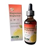 Magnesium Bisglycinat Tropfen – mit Mikellentechnologie – Zitronengeschmack – vegan –...