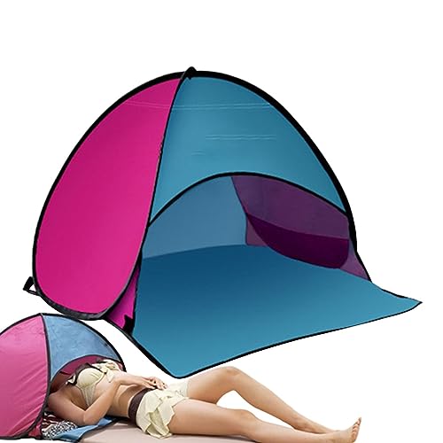 Neamou Tienda de Playa para Perros | Carpa de Sombra automática Head PopUp Canopy - Beach Sun Shelters Tienda de Sombra automática, Mini Parasol portátil a Prueba de Viento con Soporte para teléfono