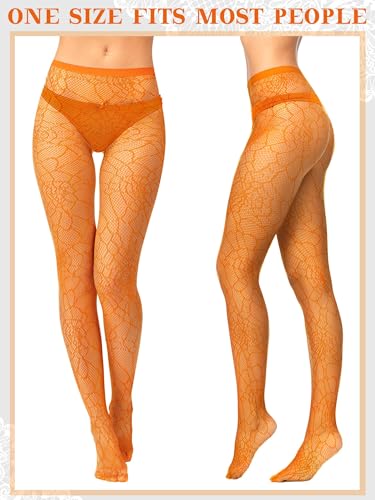 Bencailor Halloween Women Fishnet Stocking Tight Skull Spider Web Legging Tight Small Hole Pattern High Pantyhose Waist Lace3