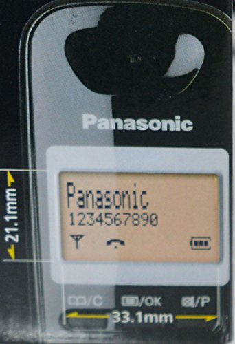 Panasonic KX-TG2511FX téléphone fixe sans fil DECT noir
