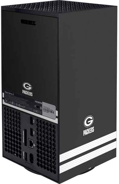 Skinit Decal Gaming Skin Compatible with Xbox Series X Bundle - Officially Licensed NFL Green Bay Packers Shutout Design