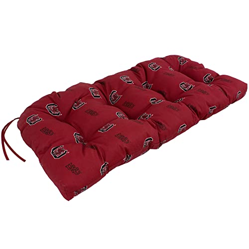 Image of College Covers Everything Comfy South Carolina Gamecocks Indoor Outdoor Settee Loveseat Bench Cushions