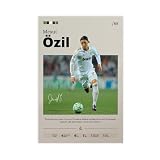 Mesut Özil Leinwandposter Schlafzimmer Dekor 60 x 90 cm